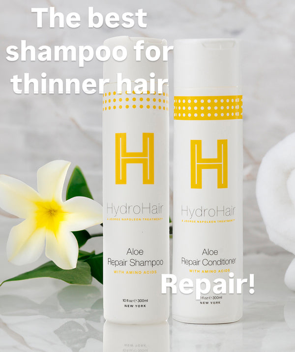 Aloe Repair Shampo & conditioner combo treatmint for thining hair for man and women-Hair thickening, Add Volium to thin hair, made with Protein, Rosemary, and Free Silicon, Sulfates and Parafins