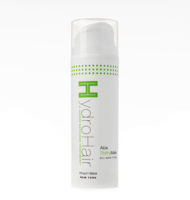 HydroHair Aloe Styling Mask |  Efficient, Organic and clean product: Textoriza,  repairs and hydrates dry, damaged hair. perfect for both blowouts and wash-and-go styles, Large 5 oz