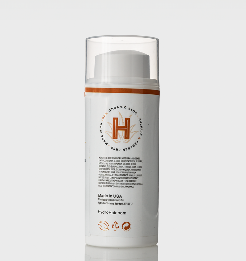 HydroHair+Hemp Styling Mask | FOR SENSITIVE, ITCHY SCALP, adds texture and boddy to the hair. 3.5 oz