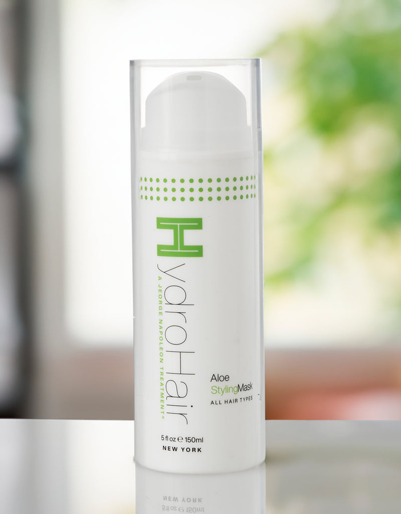 HydroHair Aloe Styling Mask |  Efficient, Organic and clean product: Textoriza,  repairs and hydrates dry, damaged hair. perfect for both blowouts and wash-and-go styles, Large 5 oz
