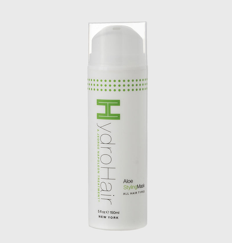 HydroHair Aloe Styling Mask |  Efficient, Organic and clean product: Textoriza,  repairs and hydrates dry, damaged hair. perfect for both blowouts and wash-and-go styles, Large 5 oz
