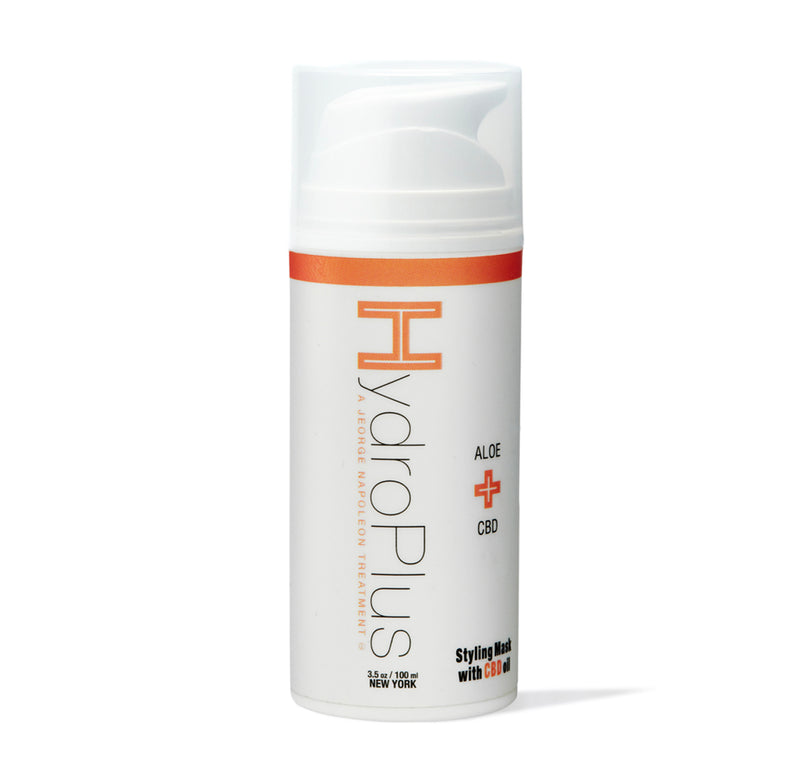 HydroHair+Hemp Styling Mask | FOR SENSITIVE, ITCHY SCALP, adds texture and boddy to the hair. 3.5 oz